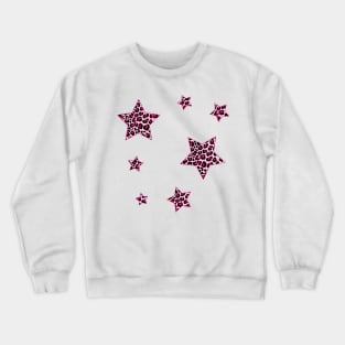 Hot Pink Cheetah Stars Pack Crewneck Sweatshirt